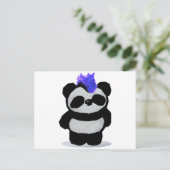 Panda Paperware Postkarte (Stehend Vorderseite)