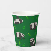 Panda Pappbecher (Rückseite)