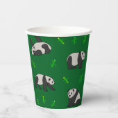 Panda Pappbecher (Vorderseite)