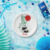 Panda Pappteller (Party)