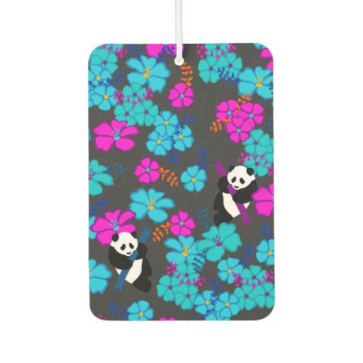 Panda Paradise Bloom Autolufterfrischer (Vorderseite)