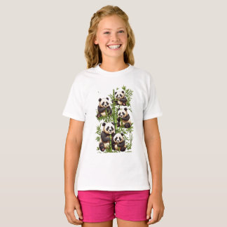 Panda Party: Bamboo Fest Design, T-Shirt