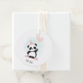 Panda Party Geschenkanhänger (Beispiel)