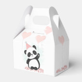 Panda Party Geschenkschachtel (Vorderseite)