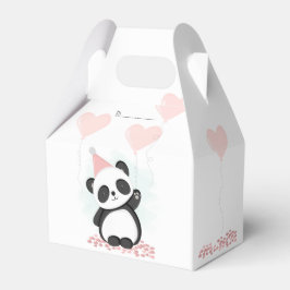 Panda Party Geschenkschachtel