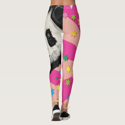 Panda-Party Leggings (Rückseite)