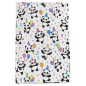 Panda-Party Mittlere Geschenktüte (Vorderseite)