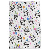 Panda-Party Mittlere Geschenktüte (Rückseite)