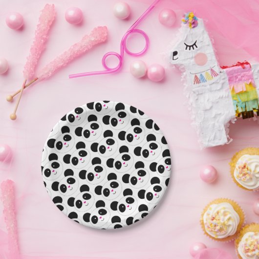 Panda Party Pappteller (Party)