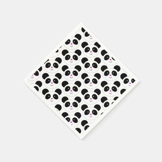 Panda Party Serviette (Ecke)