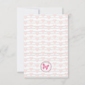 Panda Party Vielen Dank Einladung (Rückseite)