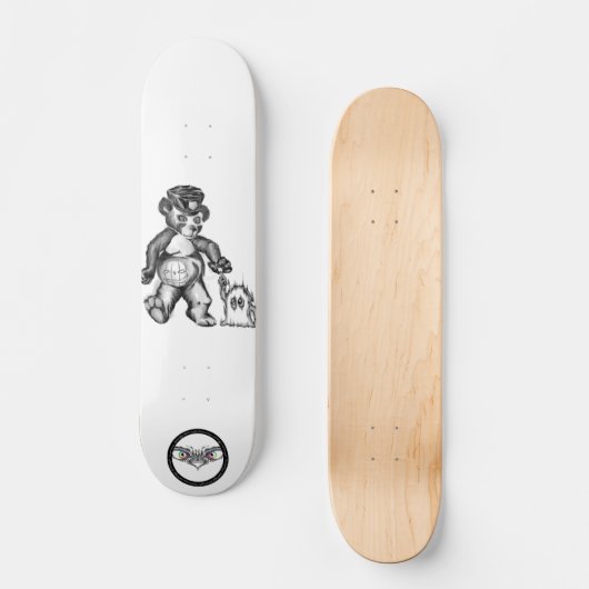 Panda-Patrol Halloween-Kostüme Skateboard (Vorderseite)