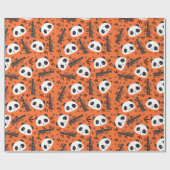 Panda Pattern Geschenkpapier (Flach)