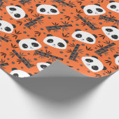 Panda Pattern Geschenkpapier (Ecke)
