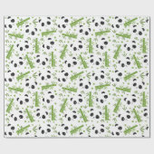 Panda Pattern Geschenkpapier (Flach)