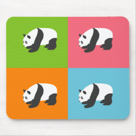 Panda Pattern Mousepad