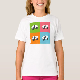 Panda Pattern T-Shirt