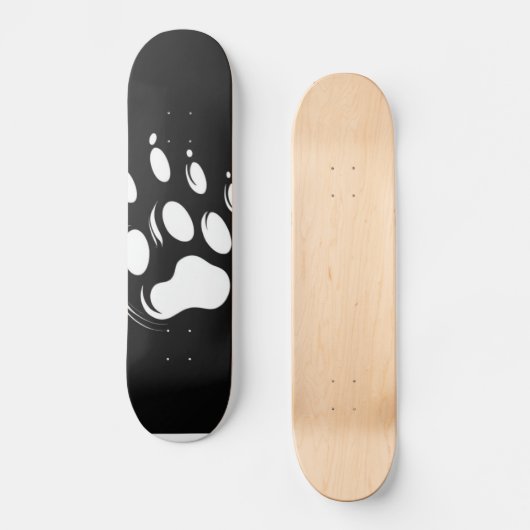 Panda Paw Skateboard (Vorderseite)