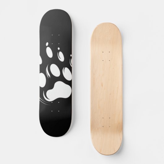 Panda Paw Skateboard (Vorderseite)