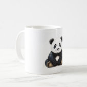 Panda Paws Kaffeetasse (Vorderseite Links)