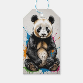 PANDA - PENCIL - FARBEN GESCHENKANHÄNGER