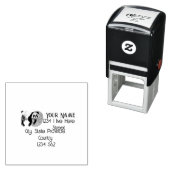 Panda Permastempel (Beispiel)
