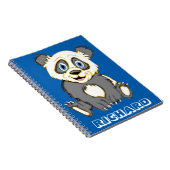 Panda personalisieren notizblock (Rechte Seite)