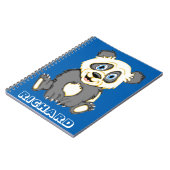 Panda personalisieren notizblock (Linke Seite)