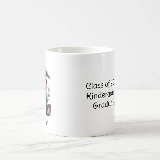Panda Personalisiert Kindergarten Graduate Kaffeetasse (Mittel)