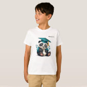 Panda Personalisiert Kindergarten Graduate T-Shirt (Vorne ganz)