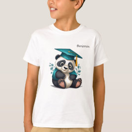Panda Personalisiert Kindergarten Graduate T-Shirt