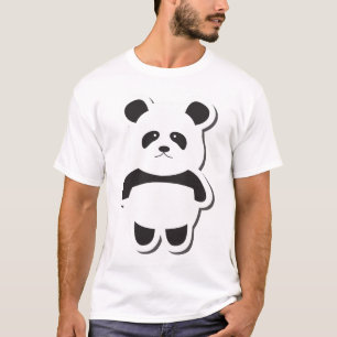 🐼 "Panda Pic"-Logo - perfekte Mischung aus Elegan T-Shirt