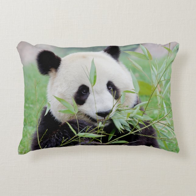 Panda-Pillow. Dekokissen (Vorderseite)