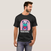 Panda Pink Heart T-Shirt (Vorne ganz)