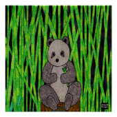Panda - Plakatwerbung Poster (Vorderseite)