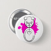 Panda-Platz. Button (Vorne & Hinten)