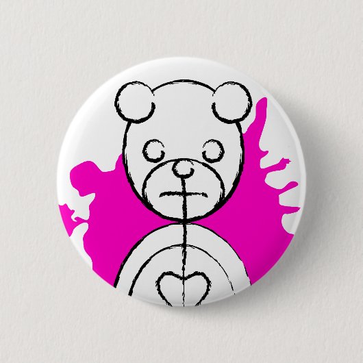 Panda-Platz. Button (Vorderseite)