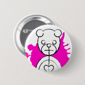 Panda-Platz. Button (Vorne & Hinten)
