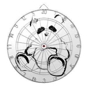 Panda-Platz Dartscheibe