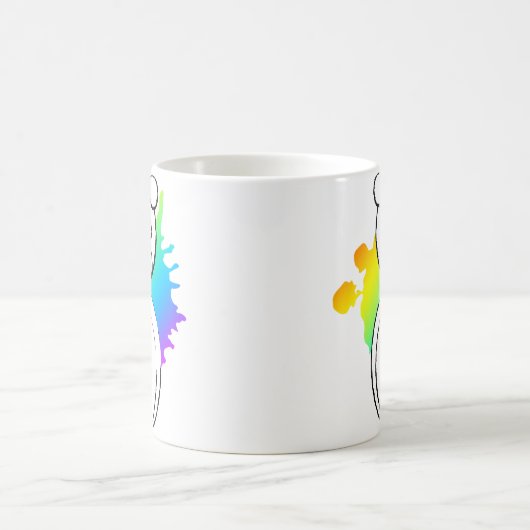 Panda-Platz. Kaffeetasse (Mittel)