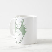 Panda-Platz. Kaffeetasse (Vorderseite Links)
