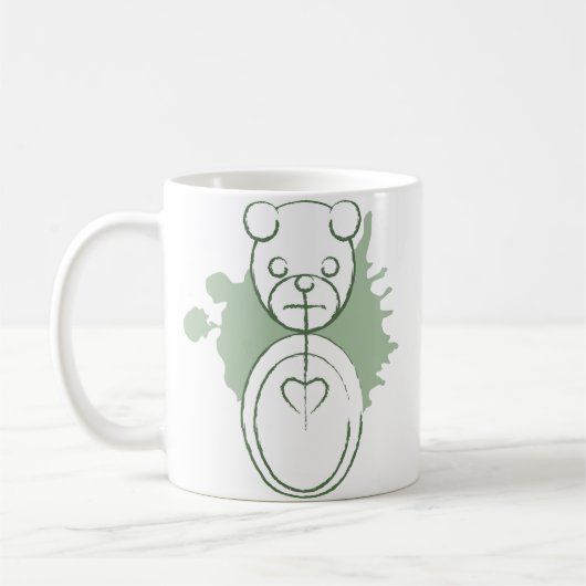 Panda-Platz. Kaffeetasse (Links)