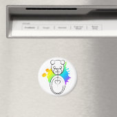 Panda-Platz. Magnet (In Situ (Geschirrspüler))