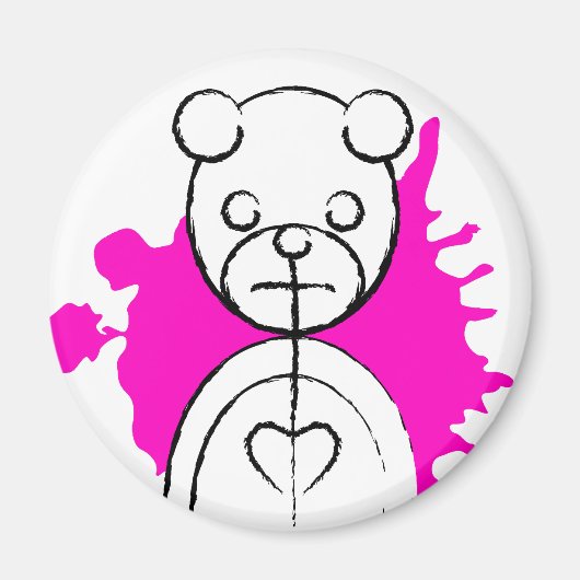 Panda-Platz. Magnet (Vorne)