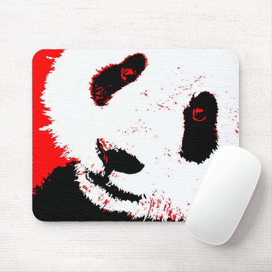 Panda-Platz. Mousepad (Mit Mouse)