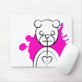 Panda-Platz. Mousepad (Mit Mouse)