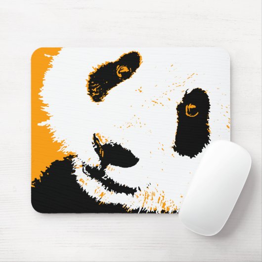 Panda-Platz. Mousepad (Mit Mouse)
