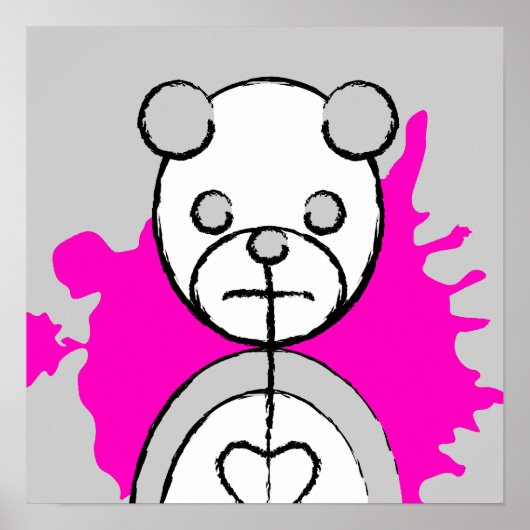 Panda-Platz. Poster (Vorne)