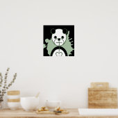Panda-Platz. Poster (Küche)