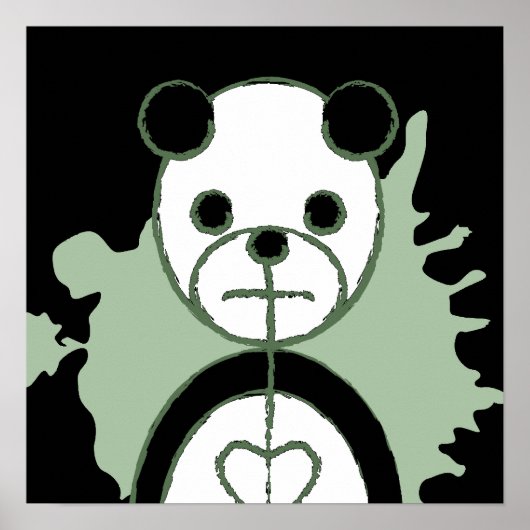 Panda-Platz. Poster (Vorne)